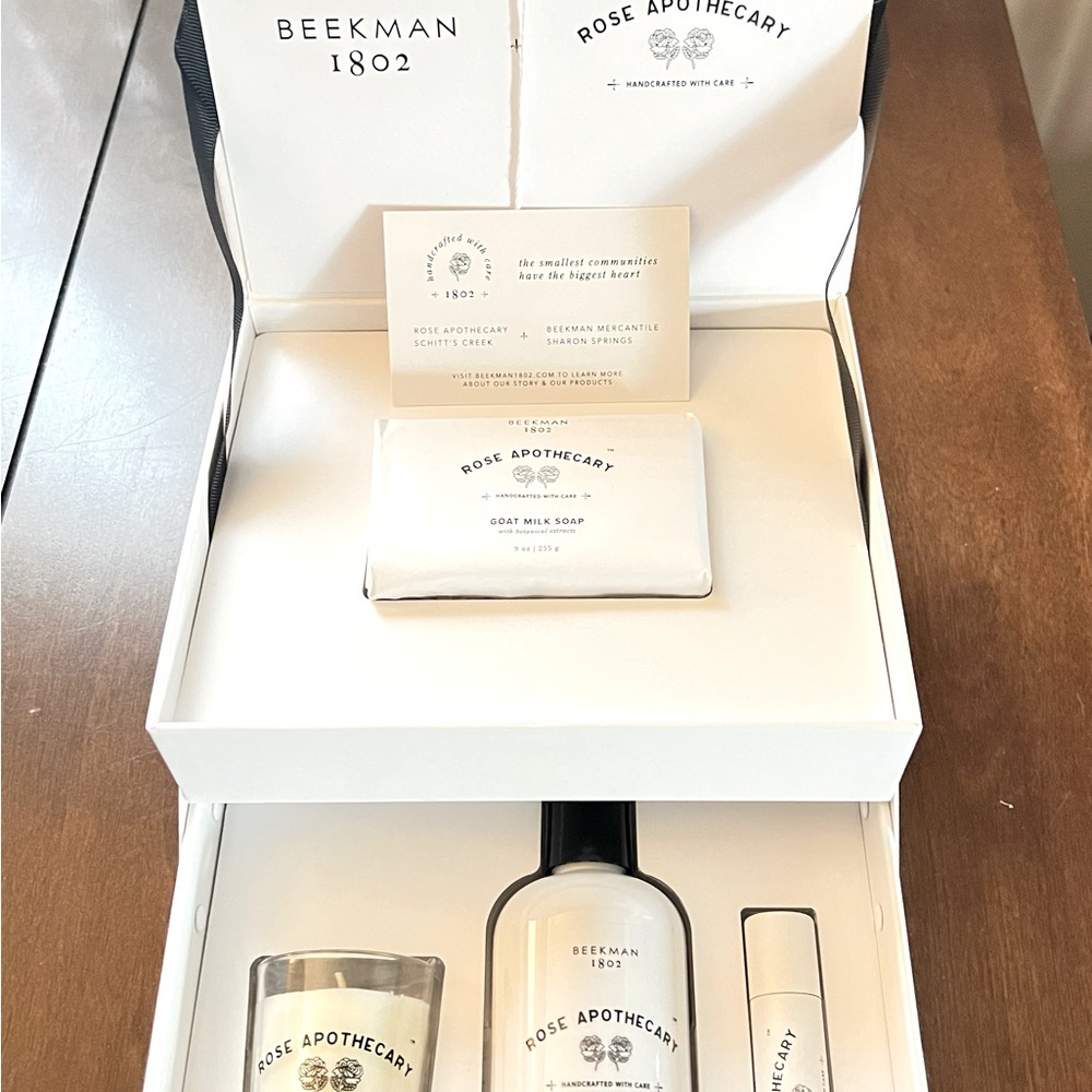 Beekman 1802 Rose Apothecary set Schitt’s Creek RARE